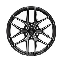 Lenso Dyna Gloss Black Milled Wheels (18x9 +20)  [WHEEL KIT, QTY: 4]