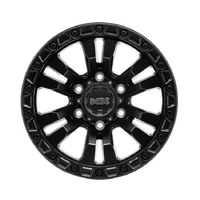 Lenso Brutal Satin Black Wheels (17x9 +20)  [WHEEL KIT, QTY: 4]