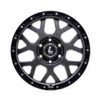 Lenso Polaris Graphite Grey Wheels (17x9 +30)  [WHEEL KIT, QTY: 4]