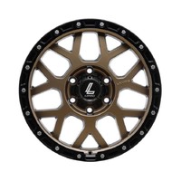 Lenso Polaris Dirty Bronze Wheels (18x9 +18)  [WHEEL KIT, QTY: 4]