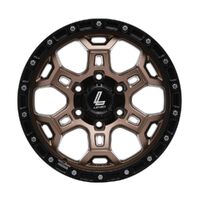 Lenso Argo Dirty Bronze Wheels (17x9 +12)  [WHEEL KIT, QTY: 4]