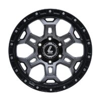 Lenso Argo Graphite Grey Wheels (17x9 +12) [Single Wheel]