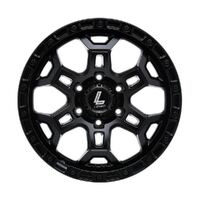 Lenso Argo Stain Black Wheels (17x9 +12)  [WHEEL KIT, QTY: 4]