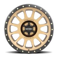 Method MR305 NV Method Bronze - Matte Black Lip Wheels (17x8.5 +25) [Single Wheel]