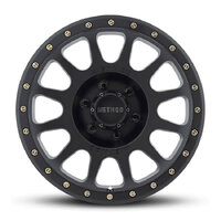 Method MR305 NV Matte Black Wheels (18x9 +18)  [WHEEL KIT, QTY: 4]