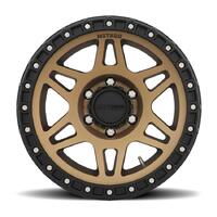 Method MR312 Method Bronze - Matte Black Lip Wheels (18x9 +18)  [WHEEL KIT, QTY: 4]