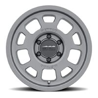 Method MR705 Bead Grip Titanium Wheels (17x8.5 +35)  [WHEEL KIT, QTY: 4]