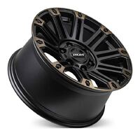 ROH Hostile Black Bronze Tint Wheels (17x9 +25)  [WHEEL KIT, QTY: 4]