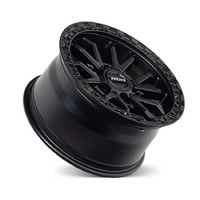 ROH Raid Matt Black Wheels (17x9 +25)  [WHEEL KIT, QTY: 4]