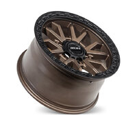 ROH Raid Matt Black Bronze Wheels (17x9 +35)  [WHEEL KIT, QTY: 4]