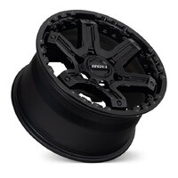 ROH Rock Matt Black Tint Mill Wheels (18x9 +25)  [WHEEL KIT, QTY: 4]