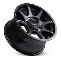 ROH Trophy Matt Black Graphite Wheels (20x9 +25)  [WHEEL KIT, QTY: 4]