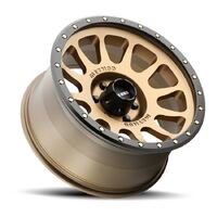 Method MR305 NV Method Bronze - Matte Black Lip Wheels (17x8.5 +25) [Single Wheel]