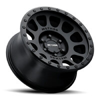 Method MR305 NV Matte Black Wheels (18x9 +18)  [WHEEL KIT, QTY: 4]