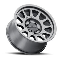 Method MR703 Bead Grip Gloss Titanium Wheels (17x8.5 +35)  [WHEEL KIT, QTY: 4]