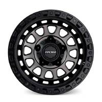 ROH Assault Matt Black Graphite Wheels (17x9 +25) [Single Wheel]