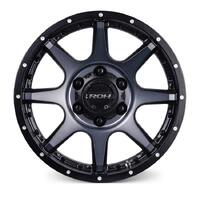 ROH Trophy Matt Black Graphite Wheels (20x9 +25)  [WHEEL KIT, QTY: 4]