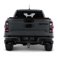 Hyper 4x4 Muffler Delete Axle Back Exhaust System (Next Gen Ranger Raptor) - Black Chrome Tips