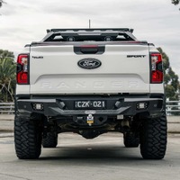 TerraTrex Tail Light Accent Trim Cover - Matte Black (Next Gen Ranger / Raptor)