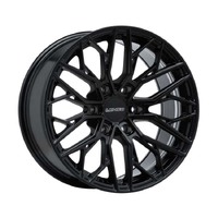 Lenso Ventus Satin Black Wheels (18x9 +15)