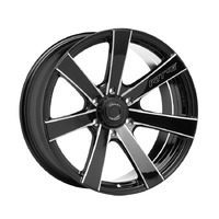 Lenso Rt-G Gloss Black Milled Laser Text Wheels (18x9 +20)