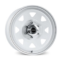 ROH Trak2 White Wheels (17x7 +30)