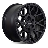 ROH Crawler Matt Black Wheels (17x9 +25)