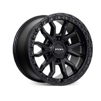 ROH Raid Matt Black Wheels (17x9 +35)