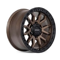 ROH Raid Matt Black Bronze Wheels (18x9 +35)