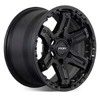 ROH Rock Matt Black Tint Mill Wheels (17x9 +40)