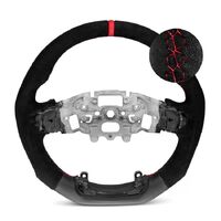 Trimmed Co. Full Alcantara Steering Wheel - Red (Next Gen Ranger Raptor)