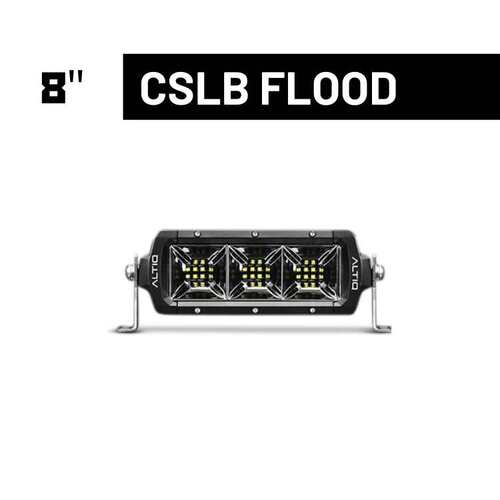 ALTIQ 8 Inch Commander Scene Flood LED Light Bar