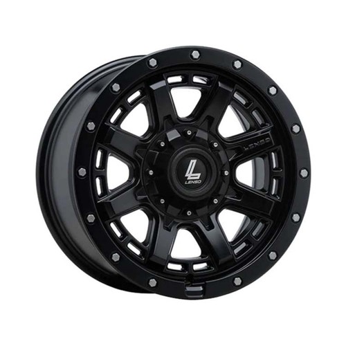 Lenso Tyrant Satin Black Wheels (18x9 +18)  [WHEEL KIT, QTY: 4]