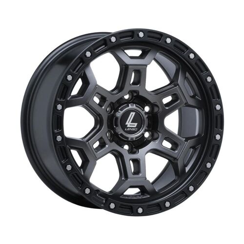 Lenso Argo Graphite Grey Wheels (17x9 +12) [Single Wheel]