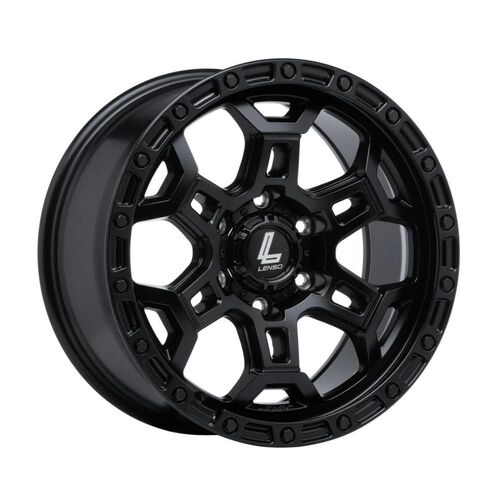 Lenso Argo Stain Black Wheels (17x9 +12)  [WHEEL KIT, QTY: 4]