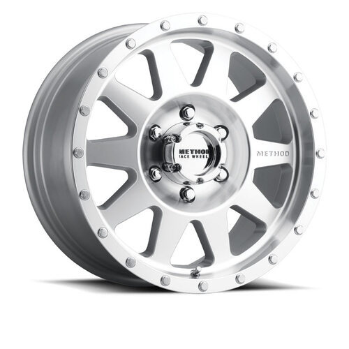 Method MR301 The Standard Machined - Clear Coat Wheels (20x9 +18)  [WHEEL KIT, QTY: 4]