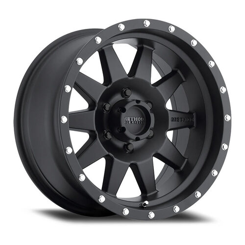 Method MR301 The Standard Matte Black Wheels (20x9 +18)  [WHEEL KIT, QTY: 4]