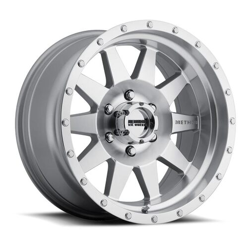 Method MR301 The Standard Machined - Clear Coat Wheels (17x8.5 +25)  [WHEEL KIT, QTY: 4]