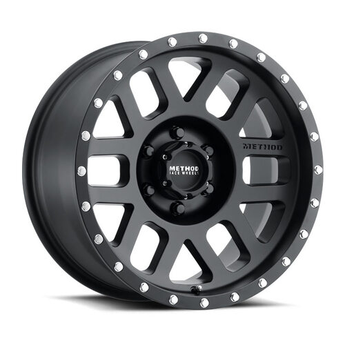 Method MR306 Mesh Matte Black Wheels (18x9 +18)  [WHEEL KIT, QTY: 4]