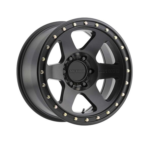 Method MR310 Con6 Matte Black Wheels (18x9 +18)  [WHEEL KIT, QTY: 4]