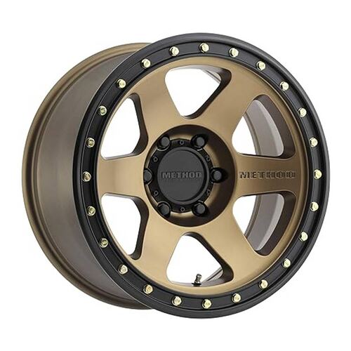 Method MR310 Con6 Method Bronze - Matte Black Lip Wheels (18x9 +18)  [WHEEL KIT, QTY: 4]