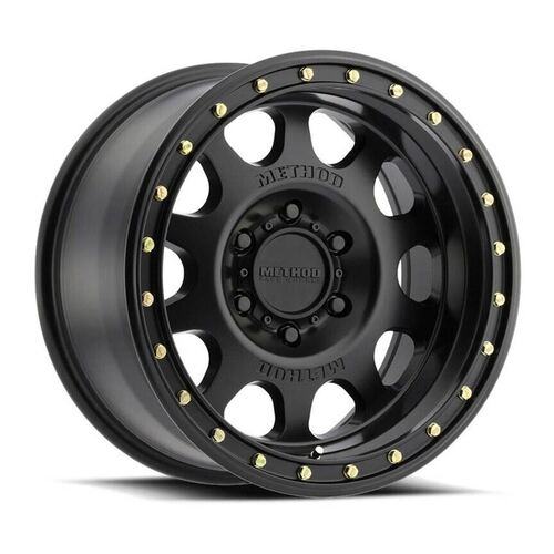 Method MR311 Vex Matte Black Wheels (18x9 +18) [Single Wheel]