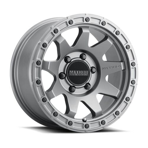 Method MR317 Titanium Wheels (18x9 +18)  [WHEEL KIT, QTY: 4]