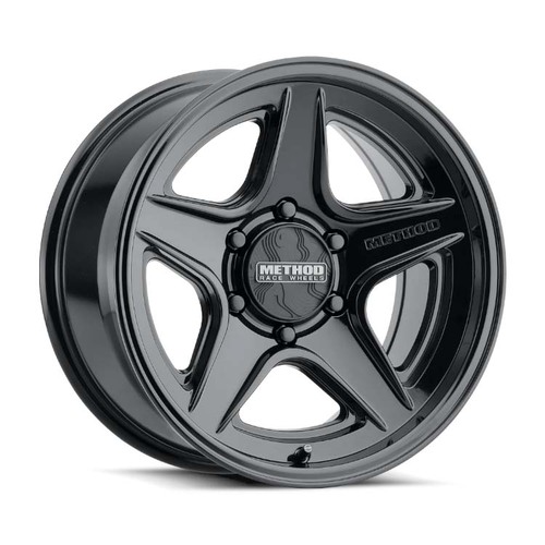 Method MR319 Gloss Black Wheels (18x8.5 +40)  [WHEEL KIT, QTY: 4]