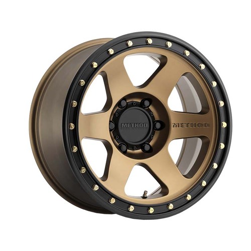 Method ZMR310 Con6 HD Method Bronze - Matte Black Lip Wheels (17x8.5 +35)  [WHEEL KIT, QTY: 4]