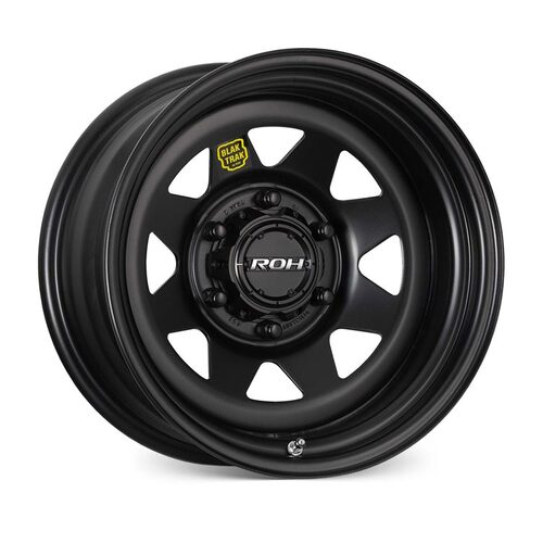 ROH Trak2 Black Wheels (17x8 +30)  [WHEEL KIT, QTY: 4]