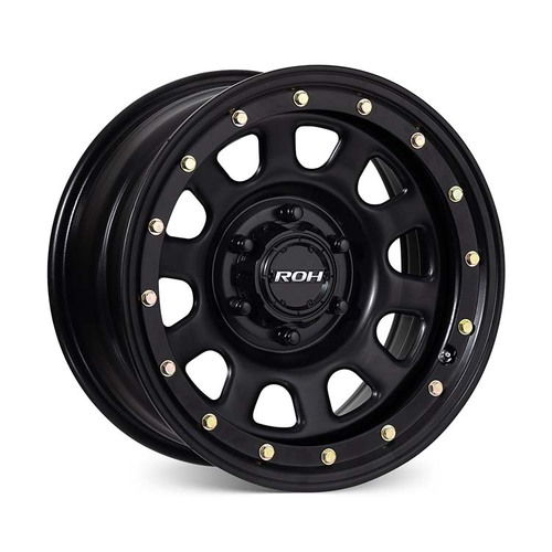 ROH Trak Dl Black Wheels (17x8 +30) [Single Wheel]