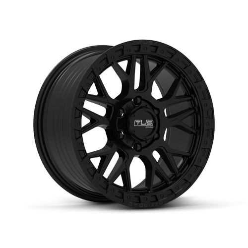 TUS Offroad Lightning Gloss Black Wheels (18x9 +25)  [WHEEL KIT, QTY: 4]